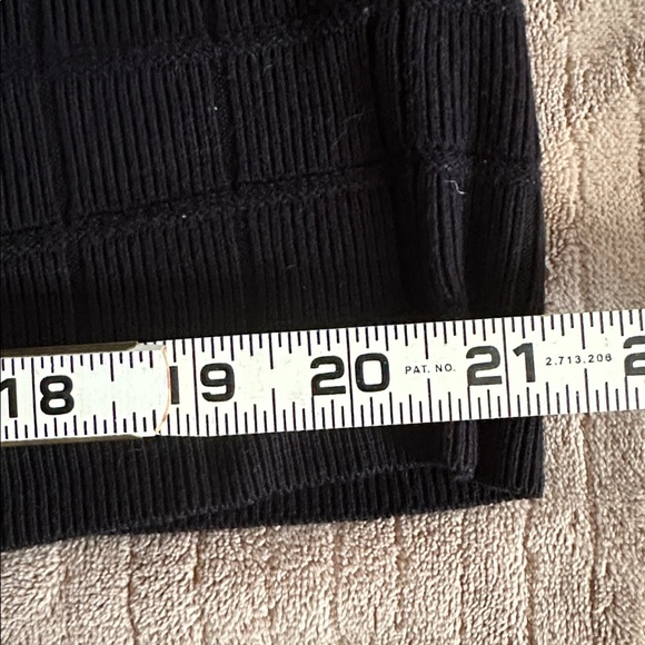 Jamie Sadock Black V-Neck Sweater Vest Button Up - Picture 15 of 16